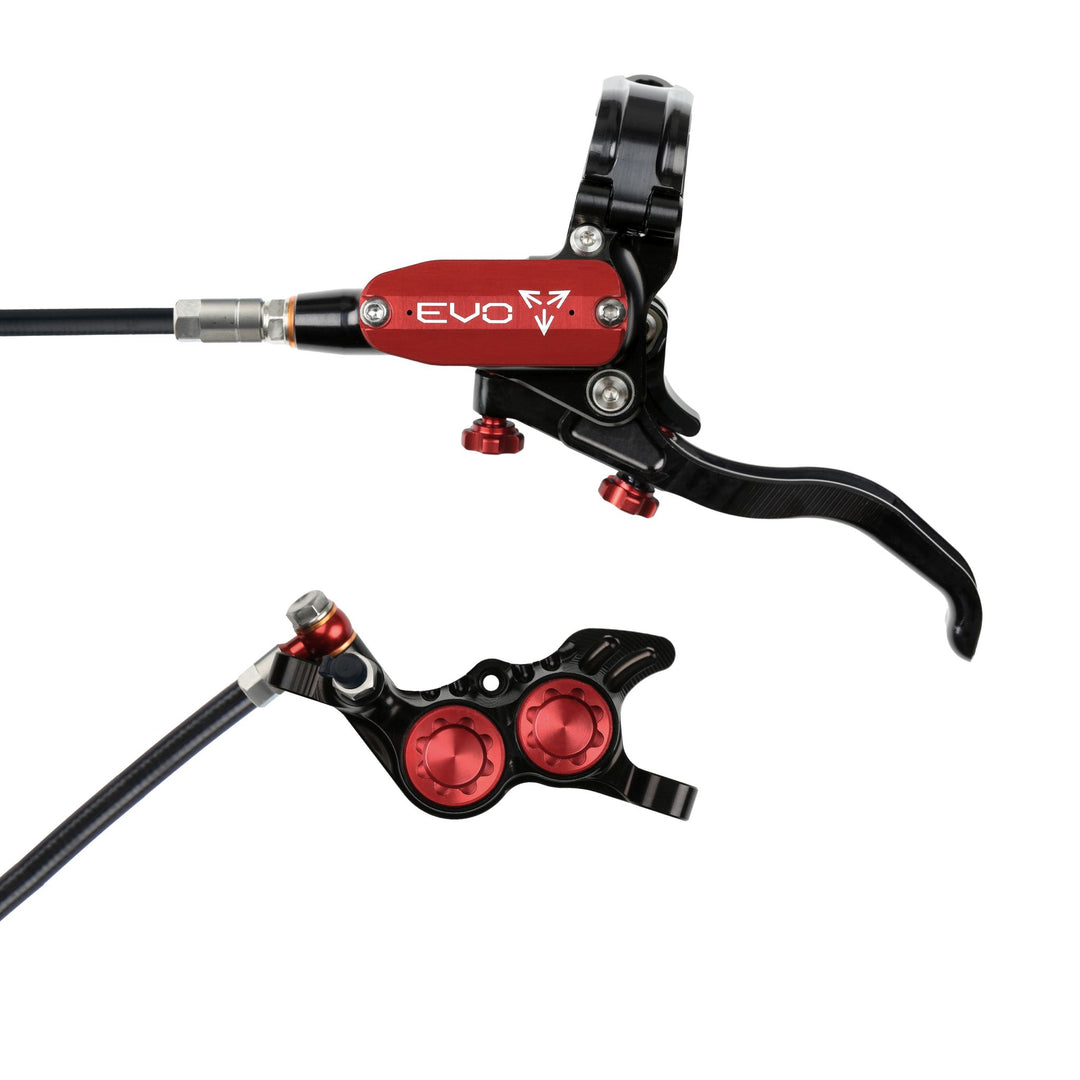 Hope EVO GR4 Mountain Bike Disc Brake Black/Red Left