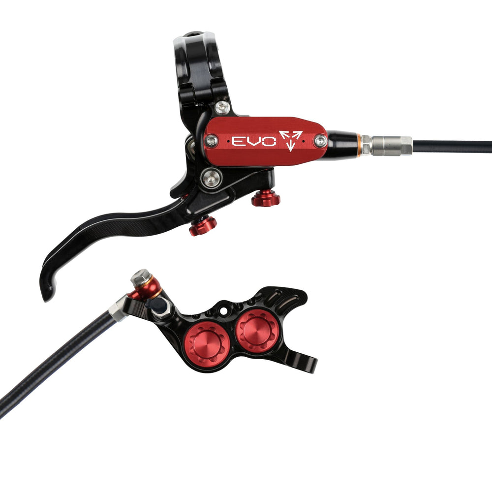 Hope EVO GR4 Mountain Bike Disc Brake Black/Red Right