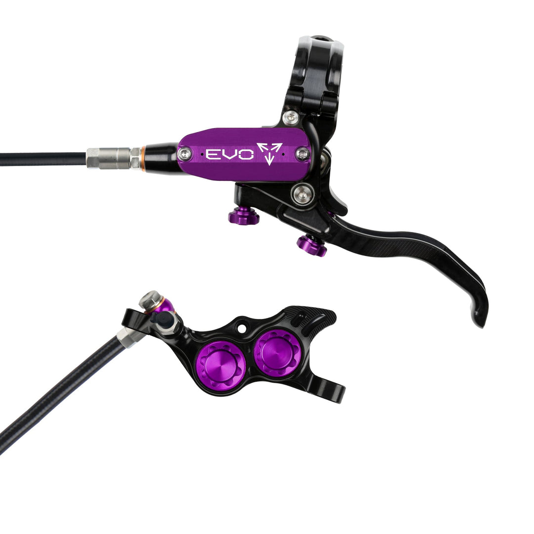 Hope EVO TR4 Mountain Bike Disc Brake Black/Purple Left