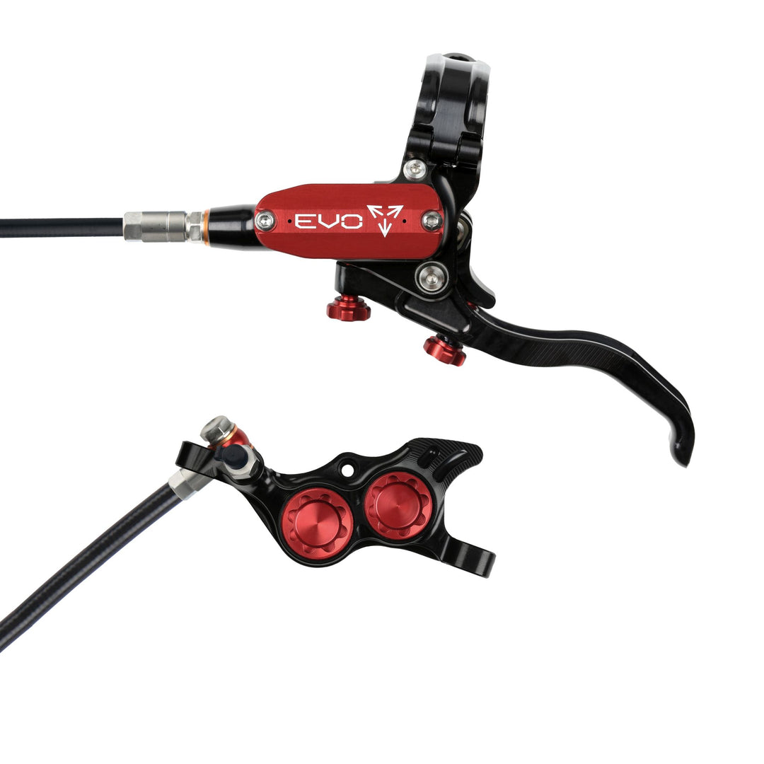 Hope EVO TR4 Mountain Bike Disc Brake Black/Red Left