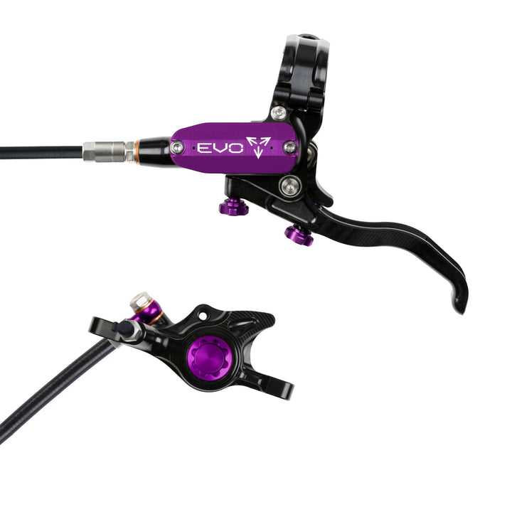 Hope EVO X2 Mountain Bike Disc Brake Black/Purple Left