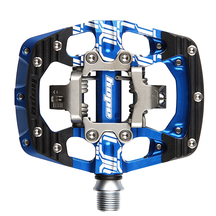 Hope Union Gravity Pedals Blue