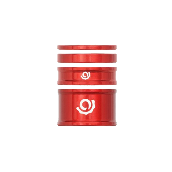 Industry Nine Headset Spacer Kit Red