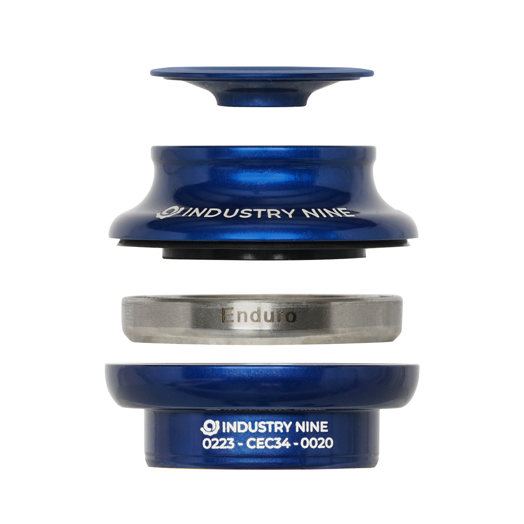 Industry Nine Irix Headset EC34 15 mm Spacer Blue