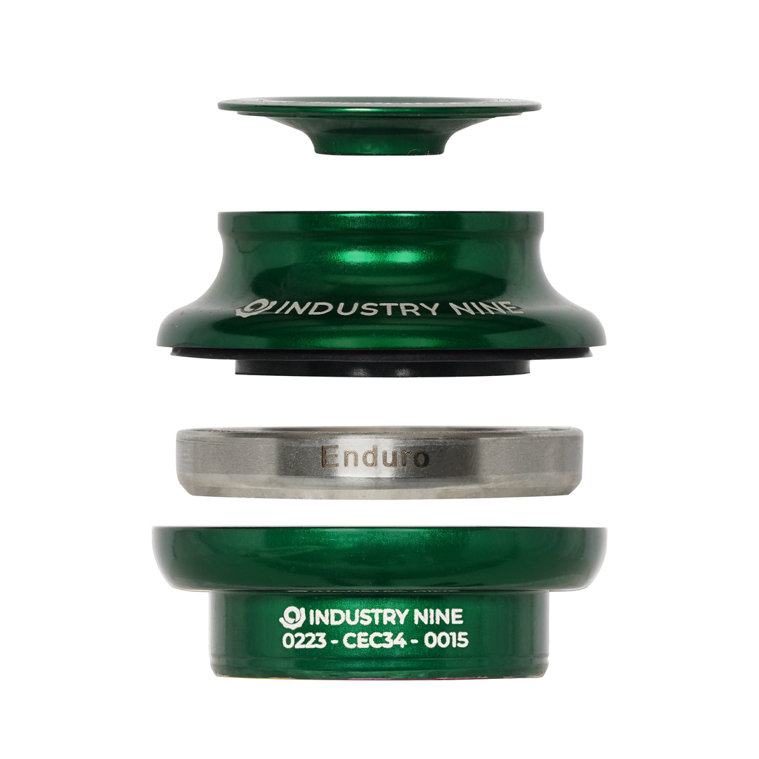 Industry Nine Irix Headset EC34 15 mm Spacer Green