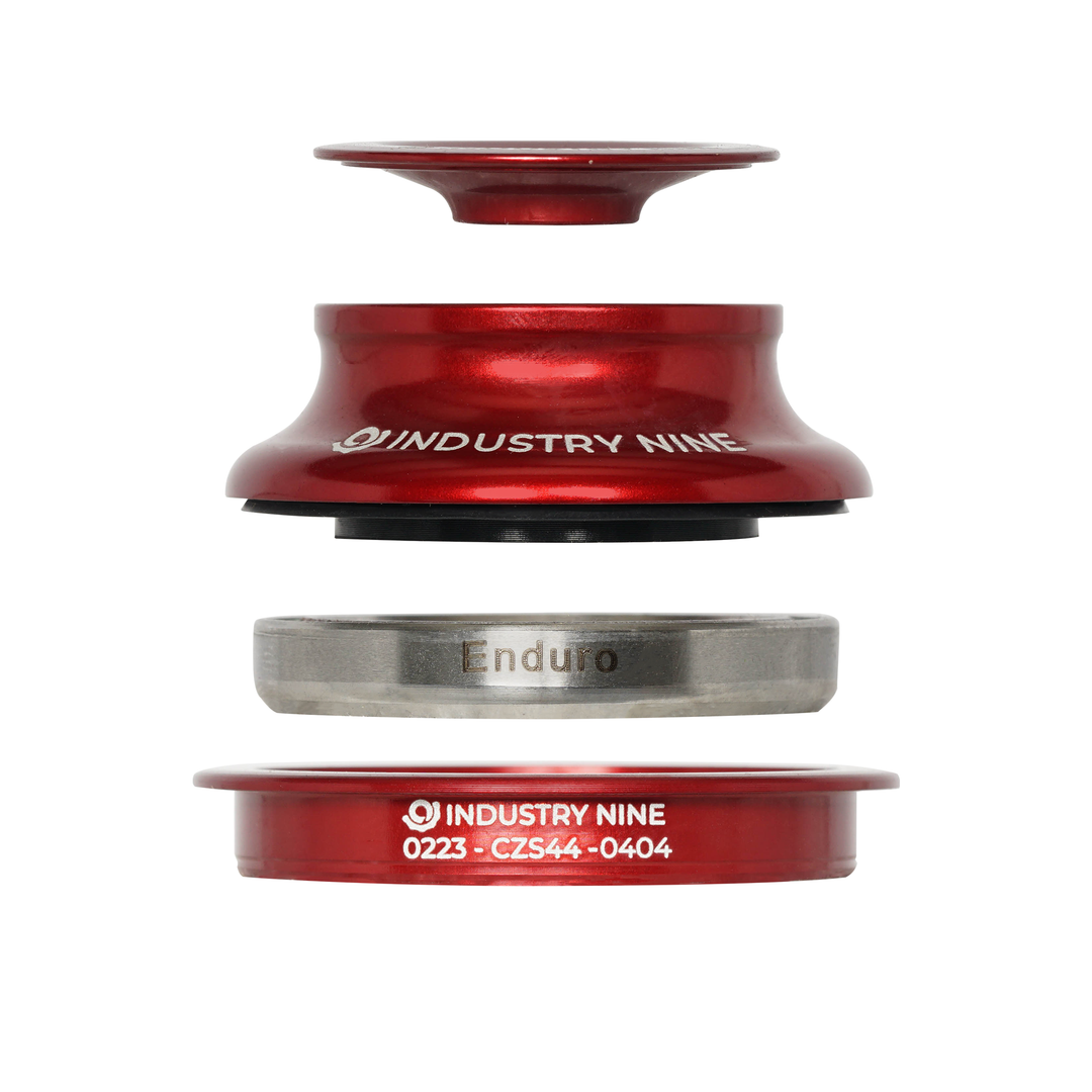 Industry Nine Irix Headset ZS44 15 mm Spacer Red