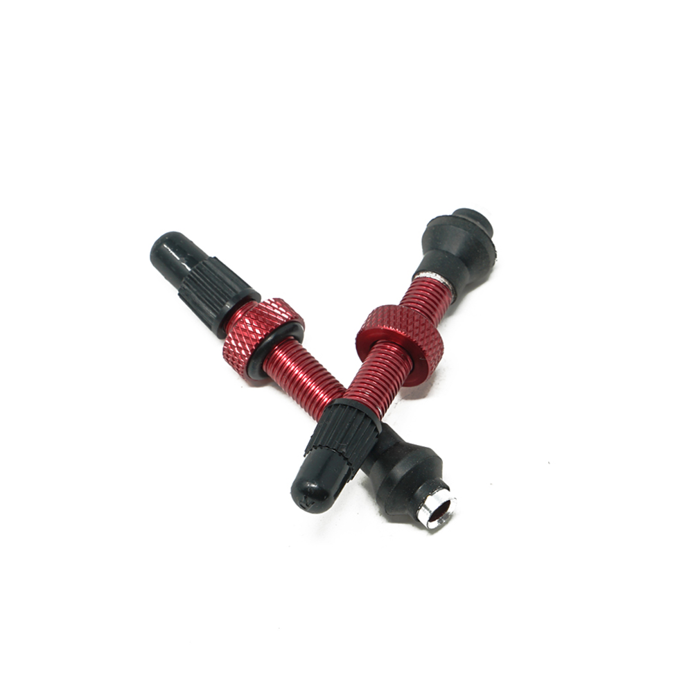 Industry Nine Tubeless Valves Red