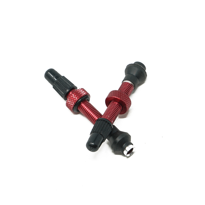 Industry Nine Tubeless Valves Red
