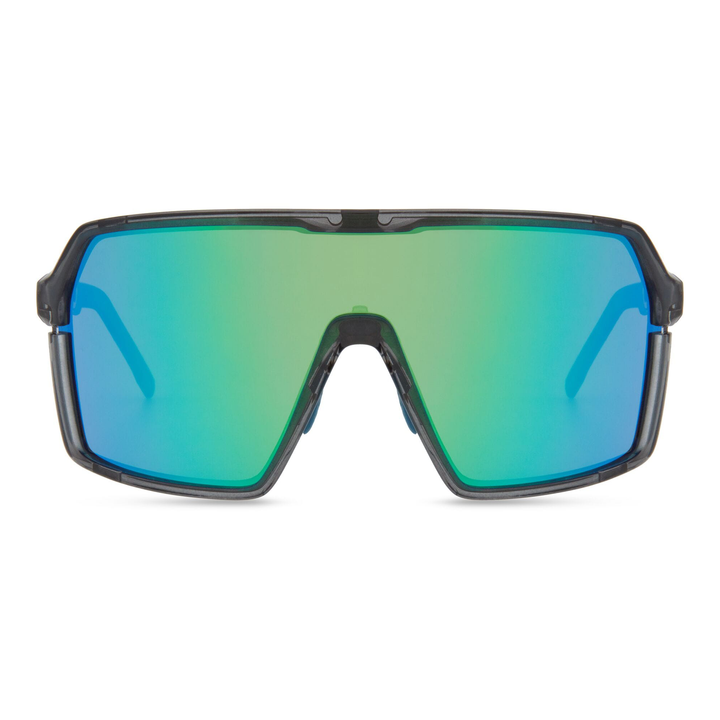 Madison Crypto Glasses Crystal/Green Lens Front