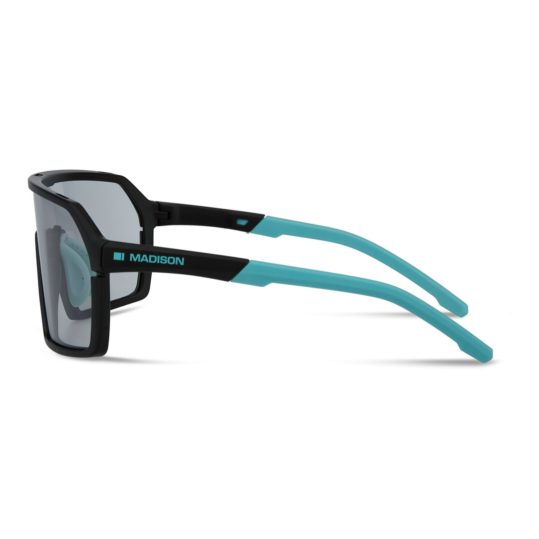 Madison Crypto Glasses Black/Photochromatic Lens Side
