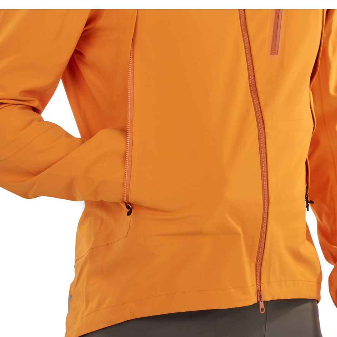 DTE 3 Layer Men's Waterproof Jacket Mango Pocket