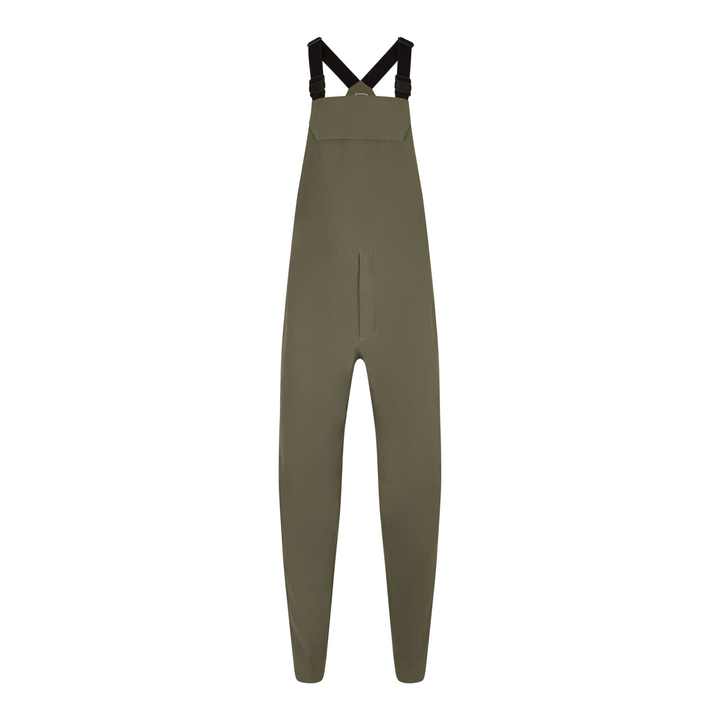 Madison DTE 3-Layer Waterproof Mountain Bike Bib Trousers Midnight Green Front