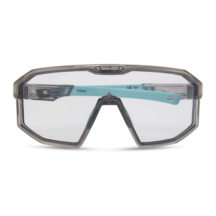 Madison Enigma Glasses MCL22S577 Crystal Smoke/Photochromic Lens Front