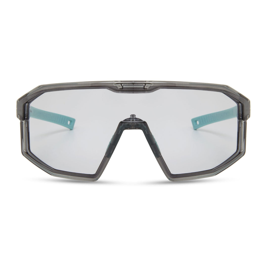 Madison Enigma Glasses MCL22S577 Crystal Smoke/Photochromic Lens Front
