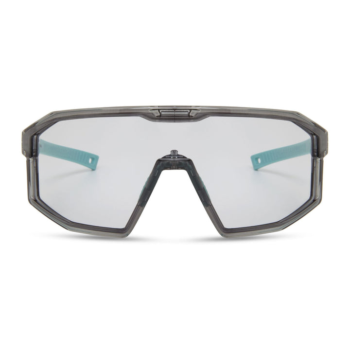 Madison Enigma Glasses MCL22S577 Crystal Smoke/Photochromic Lens Front