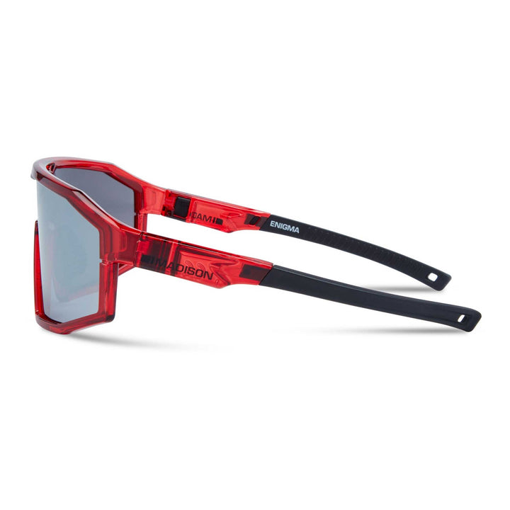 Madison Enigma Glasses Red Side