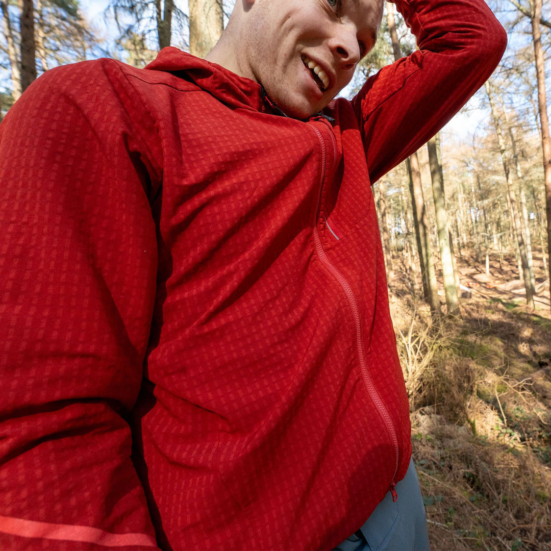 Madison Roam Isoler Thermal Jacket Red MCL25W001