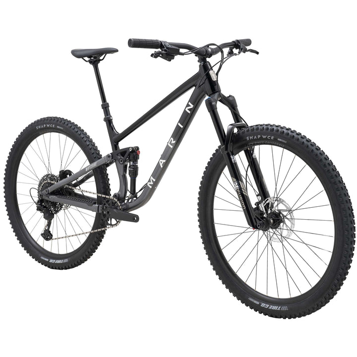 Marin Rift Zone 1 Mountain Bike Black/Grey Front Angle