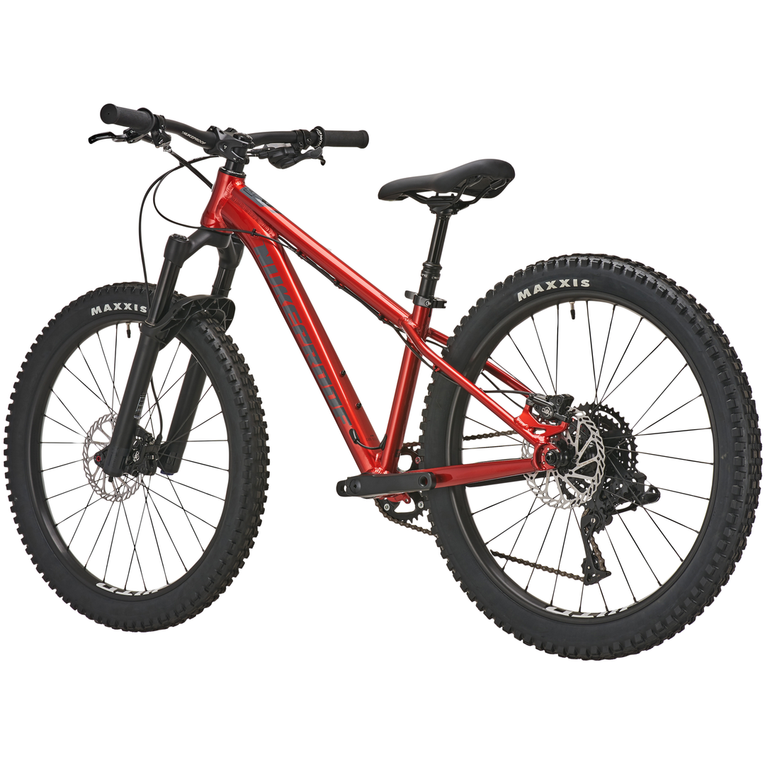 Nukeproof Cub Scout 24 Race Youth Mountain Bike Racing Red Rear Non Drive Side