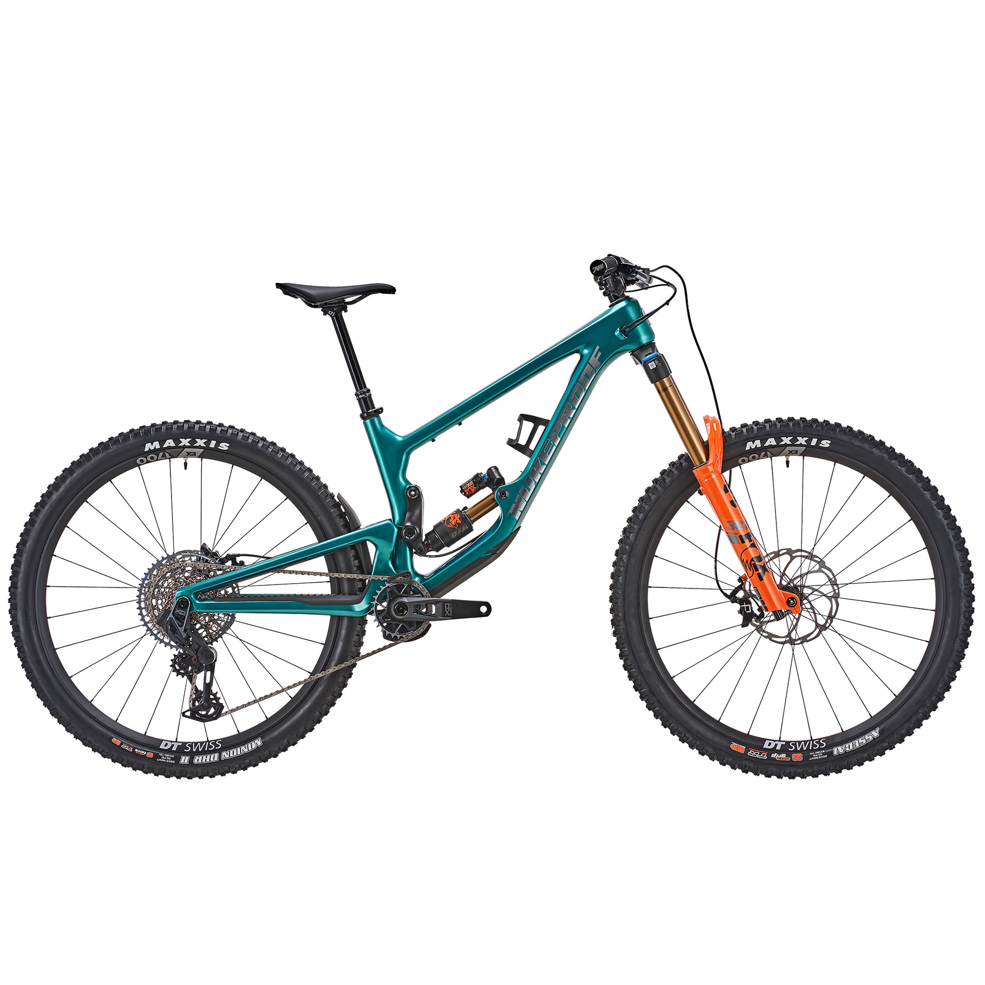 Nukeproof mega 290 factory carbon bike bottle blue full suspension best sale mountain bikes