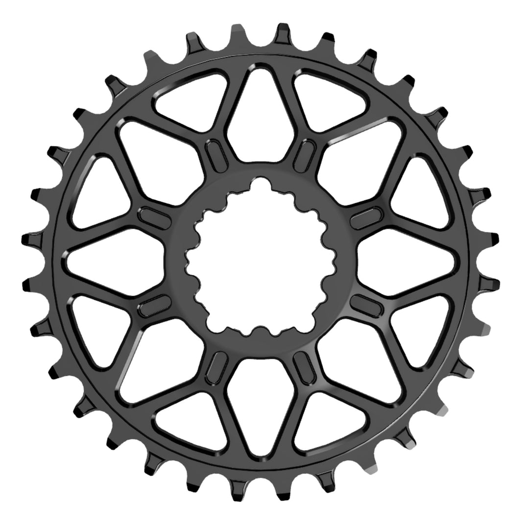 Obsidian Components SRAM Mountain Bike Chainring Black