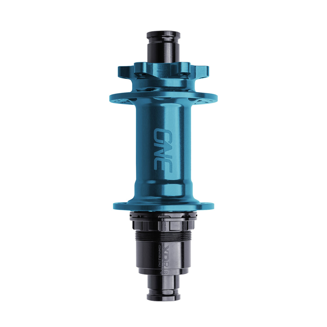 OneUp Components Rear Hub Boost 148mm 6 Bolt Including Freehub Blue