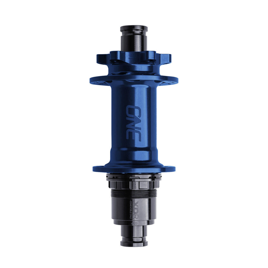 OneUp Components Rear Hub Boost 148mm 6 Bolt Including Freehub Dark Blue