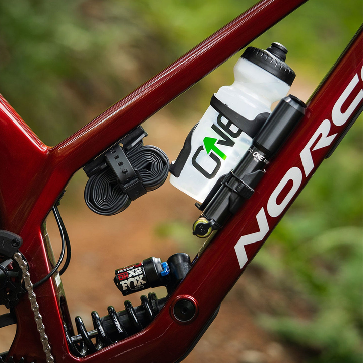 OneUp Components EDC Tube Strap Mount On Bike