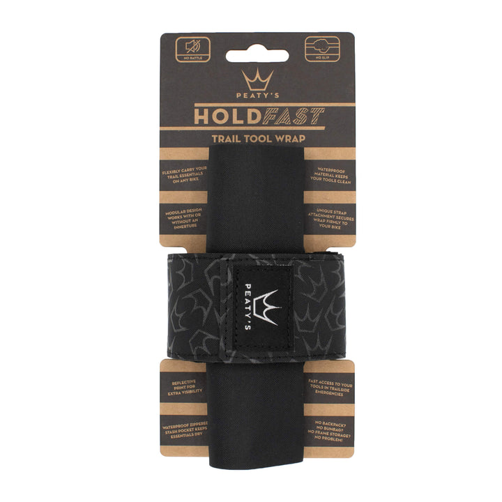 Peaty's Holdfast Trail Tool Wrap Nightrider Black