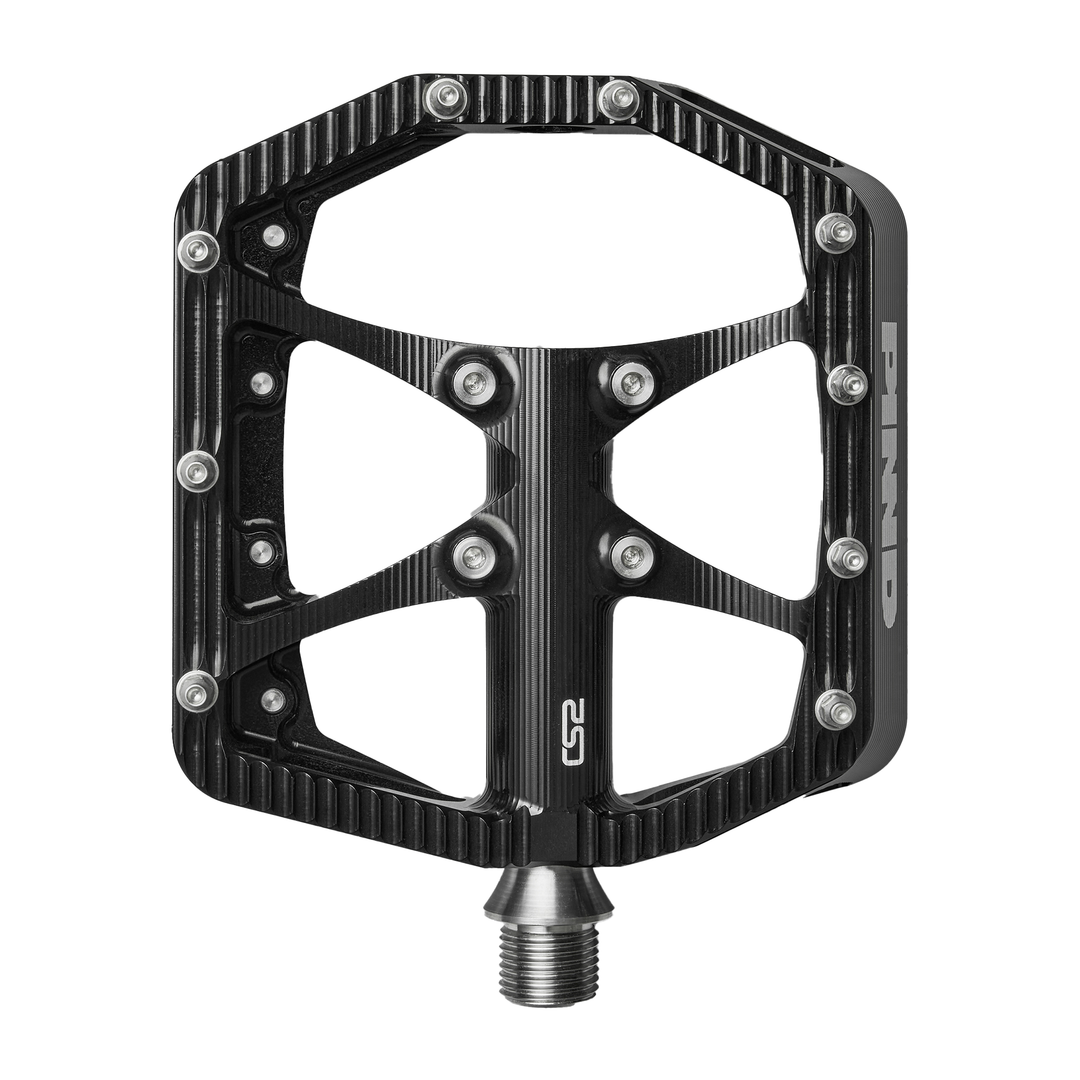 PINND CS2 SS Mountainbike Enduro Flat Pedals Black Profile