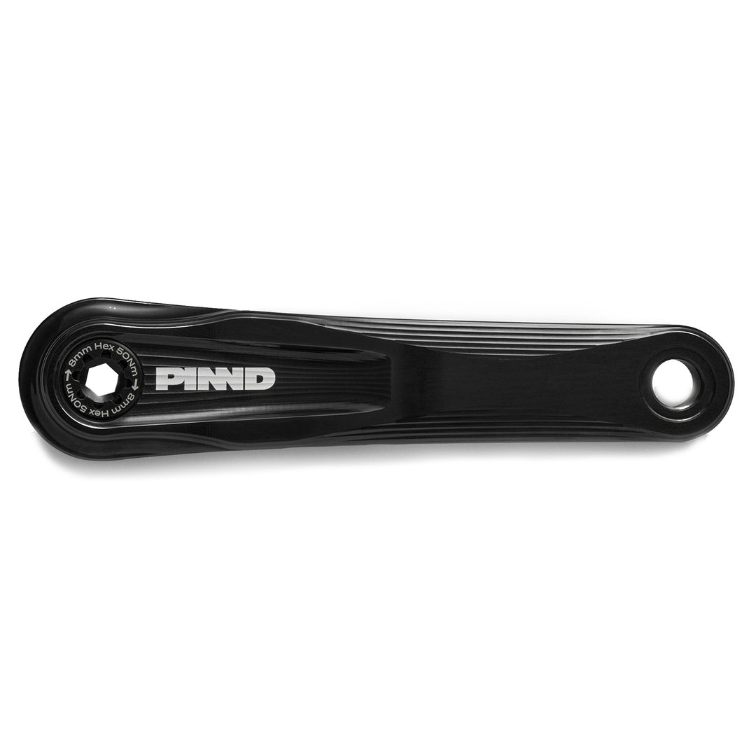PINND eBike Cranks Bosch/Isis Black