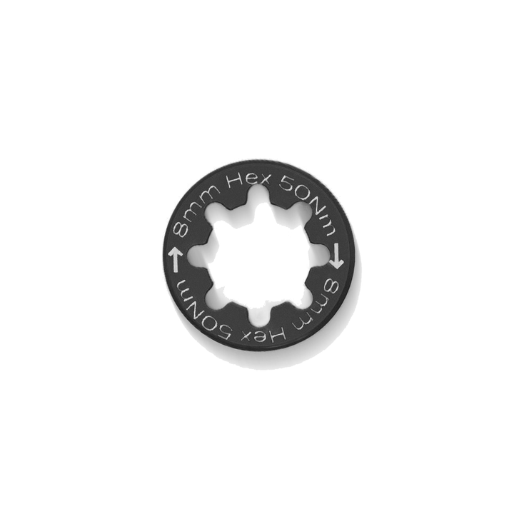 PINND eBike Cranks Captive Nut Black