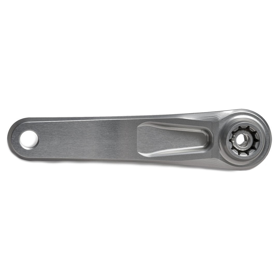 PINND eBike Cranks Bosch/Isis Silver Inside