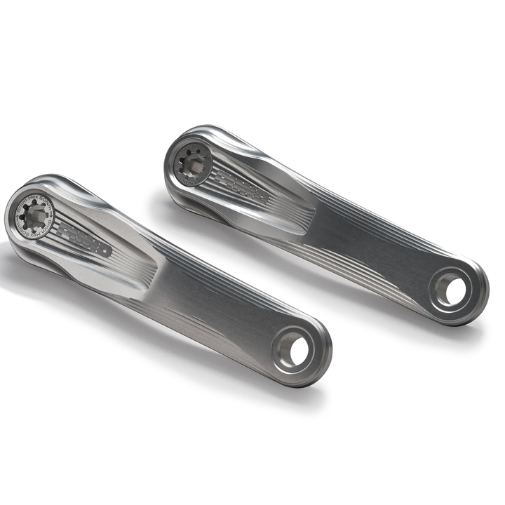 PINND eBike Cranks Bosch/Isis Silver Set