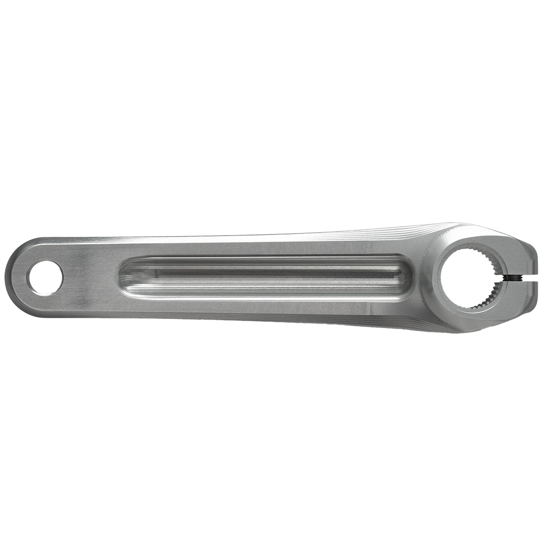 PINND Shimano eBike Cranks Silver Back