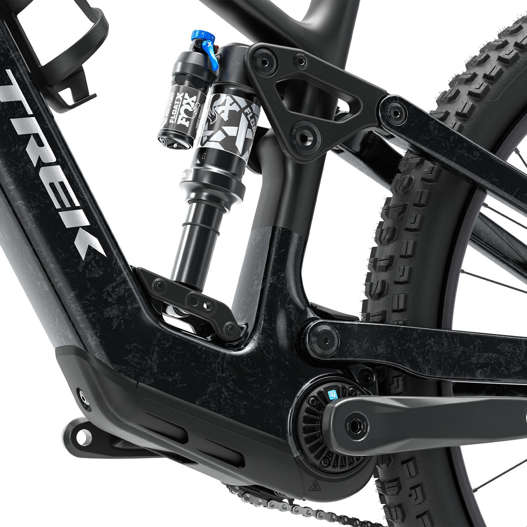 Trek Fuel+ EX 9.7 Gen 2 eBike Carbon Smoke/Lithium Grey Marble Shock