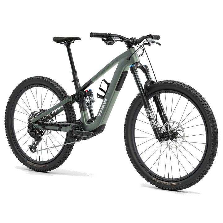Trek Fuel+ EX 9.7 Gen 2 eBike Lichen Green/Keswick Green Splatter Front