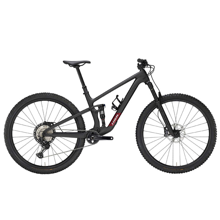 Trek Top Fuel 9.8 XT Gen 4 Bike Matt Dark Web Black