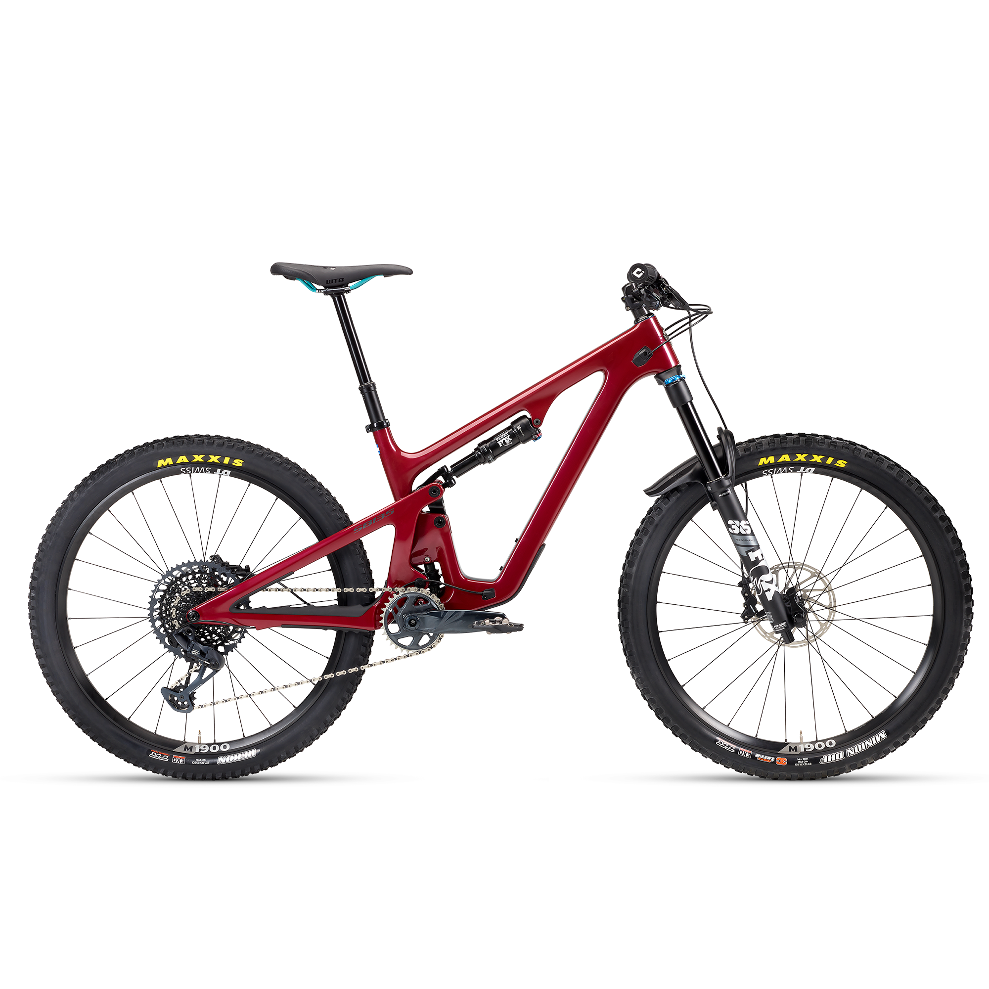 Yeti dual top suspension mountain bike