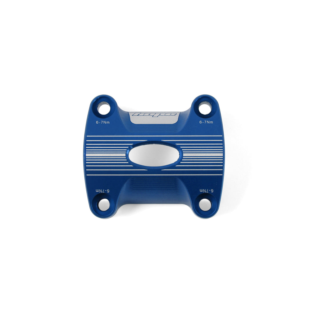 Hope Tech AM FR Stem Face Plate Blue