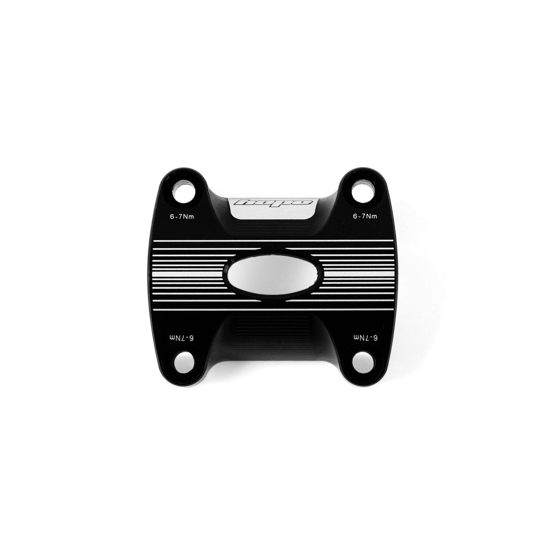 Hope Tech AM FR Stem Face Plate Black