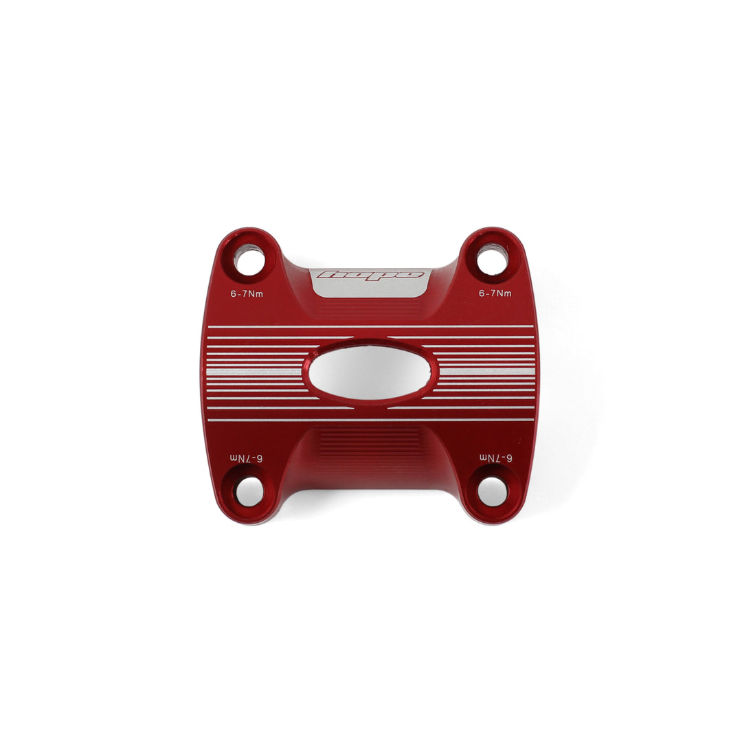 Hope Tech AM FR Stem Face Plate Red