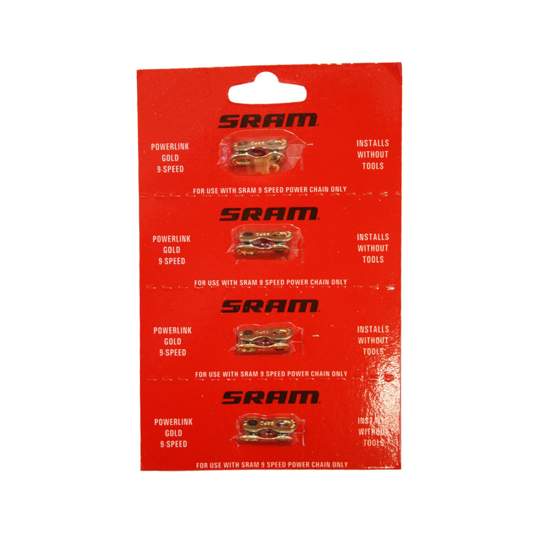 SRAM Powerlink 9 Speed Chain Link Gold