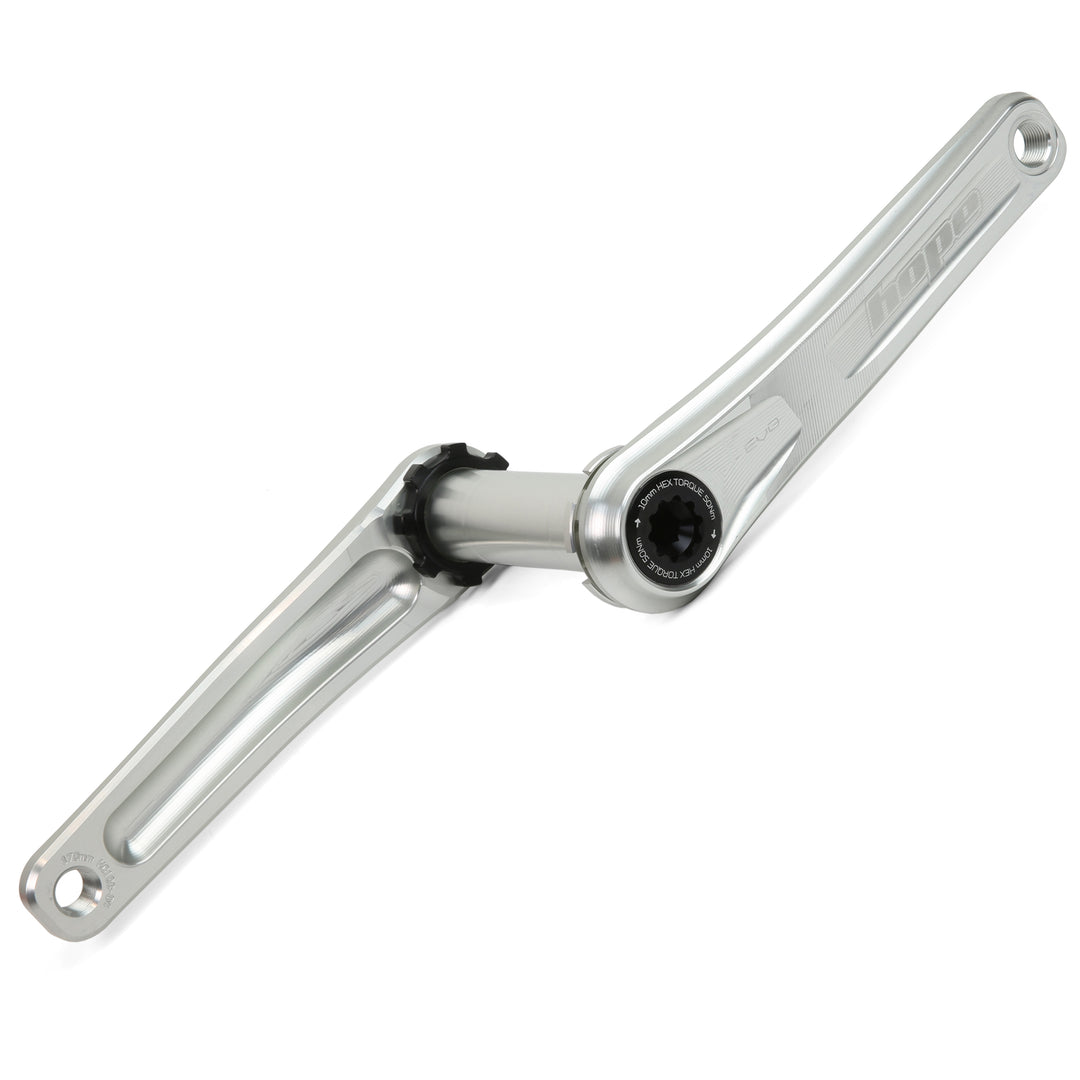 Hope Evo Cranks 73mm Wide Silver