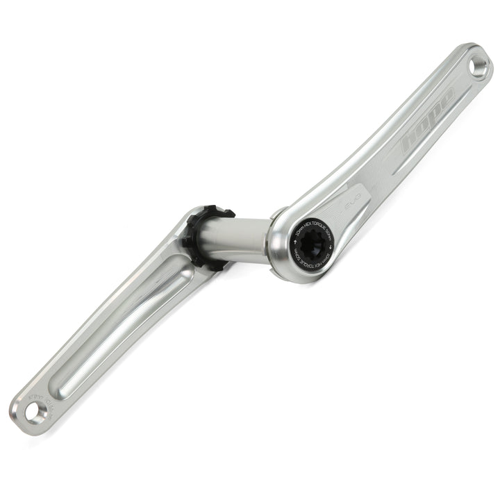 Hope Evo Cranks 73mm Wide Silver