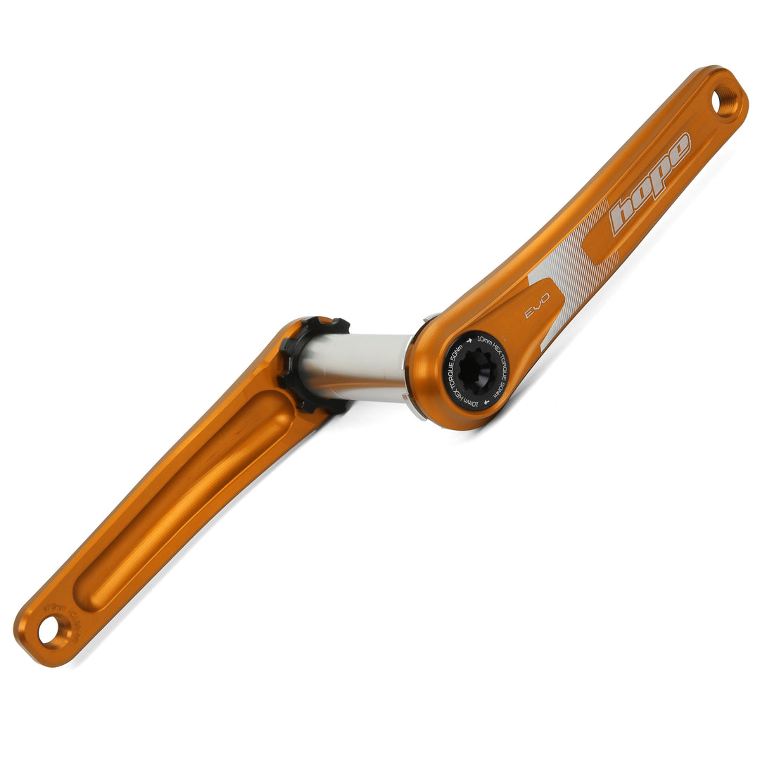 Hope Evo Cranks 73mm Wide Orange
