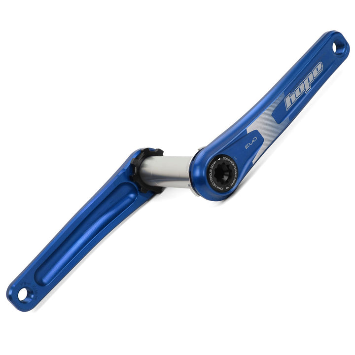 Hope Evo Crankset Blue