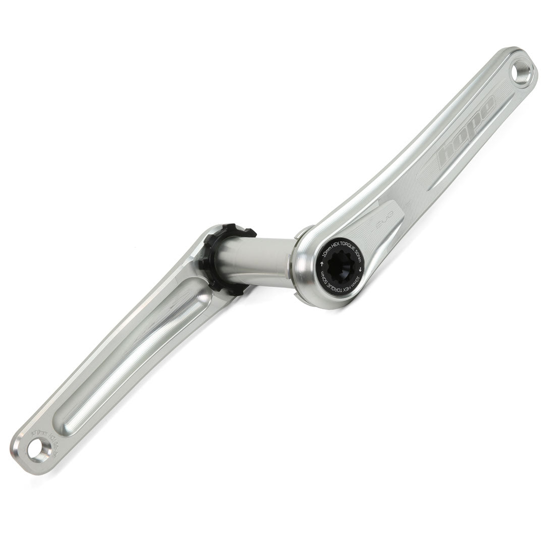 Hope Evo Crankset Silver