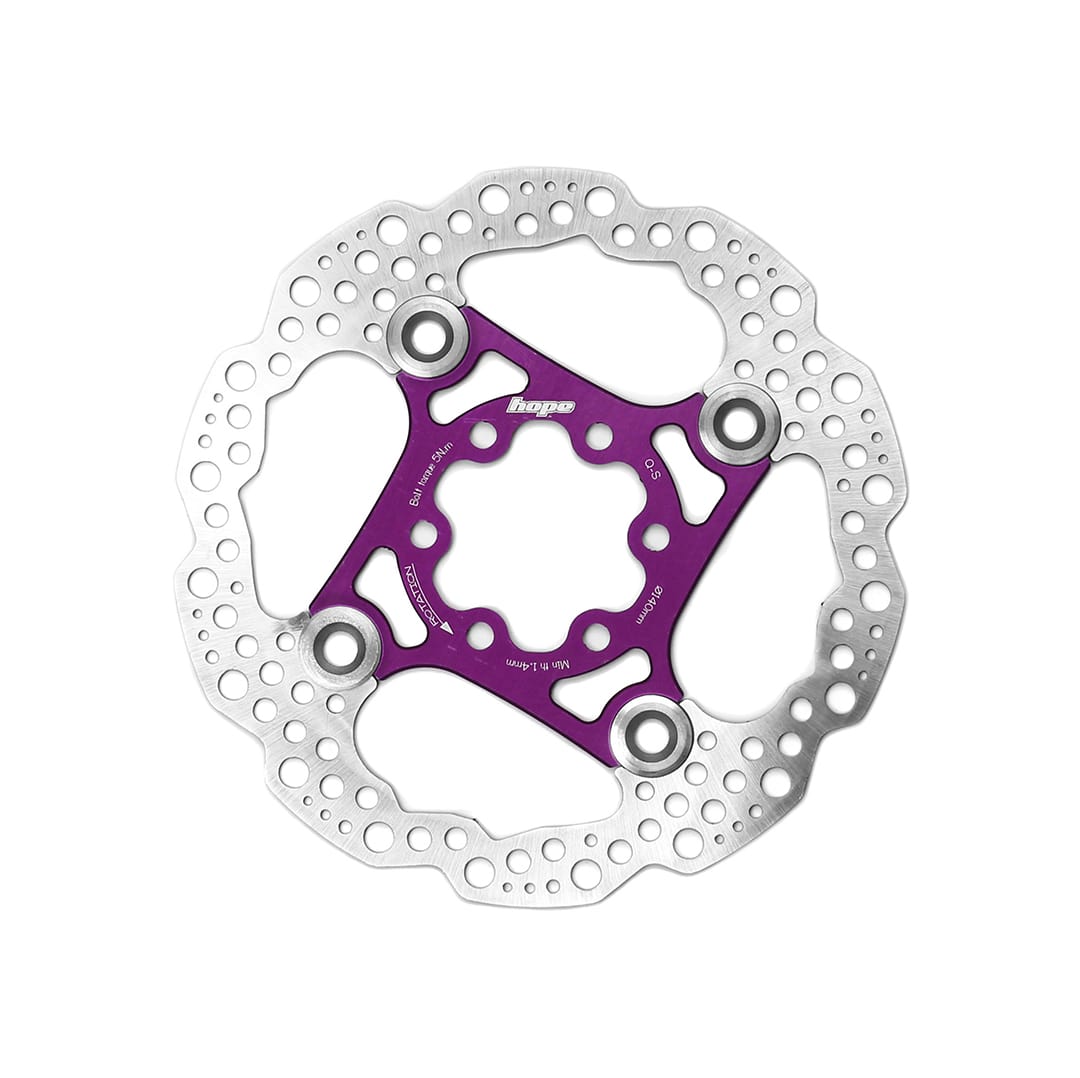 Hope Floating Disc 140mm Purple