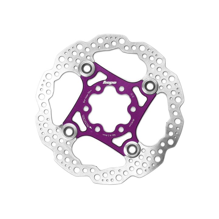Hope Floating Disc 140mm Purple